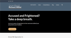 Desktop Screenshot of criminaldefenselawyermd.com